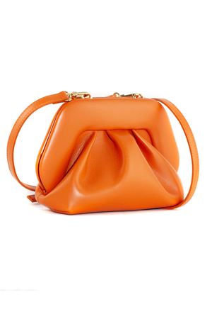 Orange Gea clutch bag THE MOIRE' | TMSR25GN111BURNTORANGE